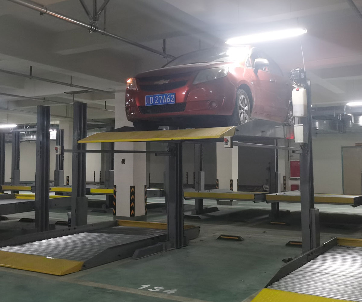 湖南雙層升降平移式機(jī)械停車(chē)位安裝