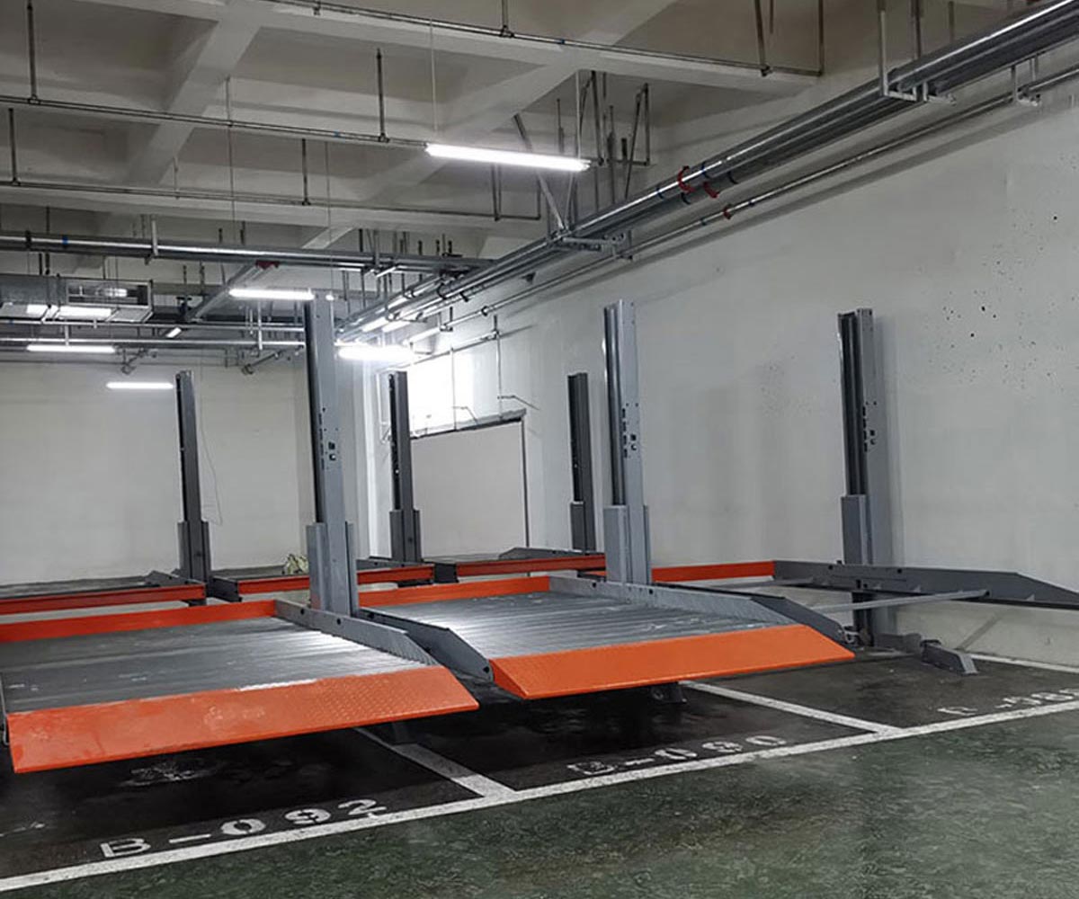 天元PCX8車位垂直循環停車設備基本參數